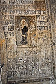 Bagan Myanmar. Mural paintings of the Payathonzu Temple. 
